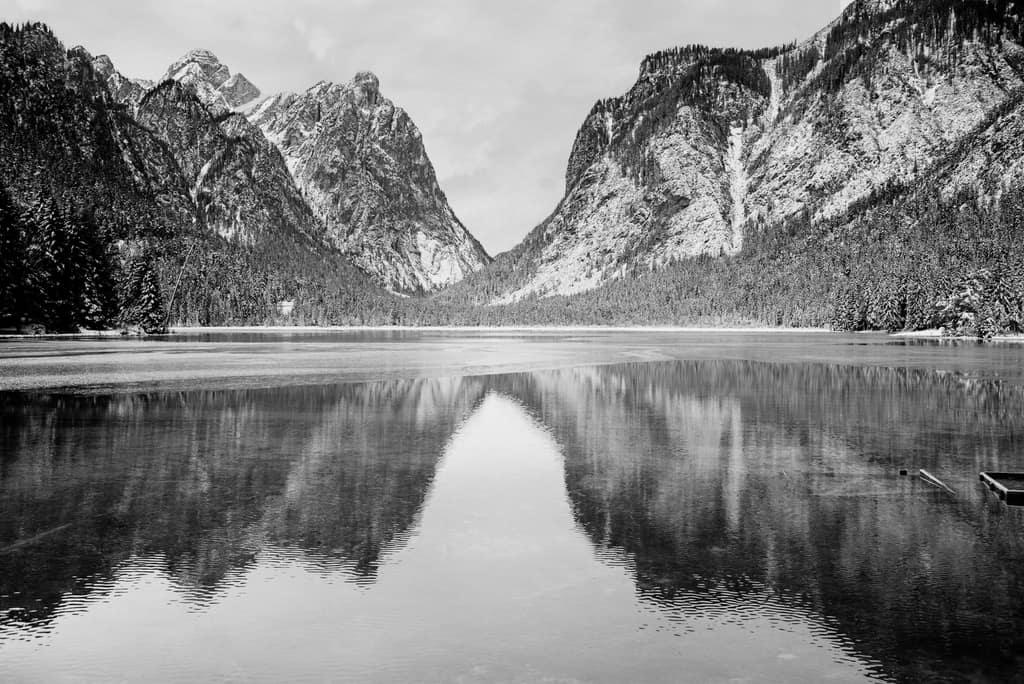 An alpine view near Davos during the Annual Meeting week.